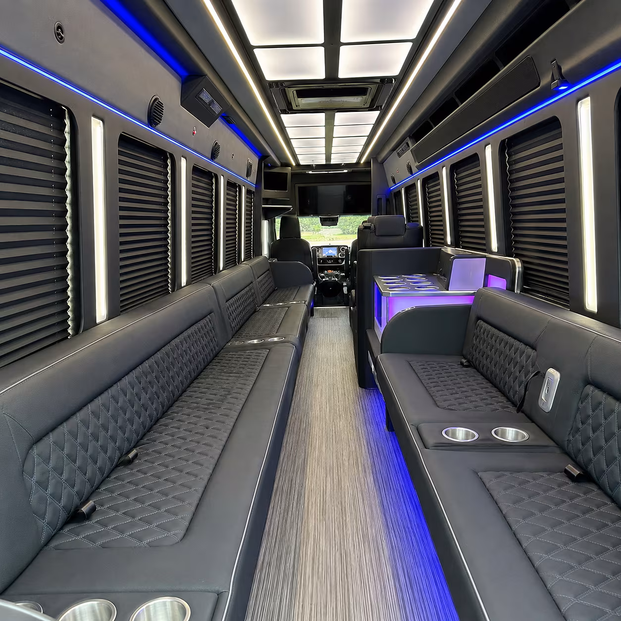 bridal party buses to meadow brook hall and rochester venues