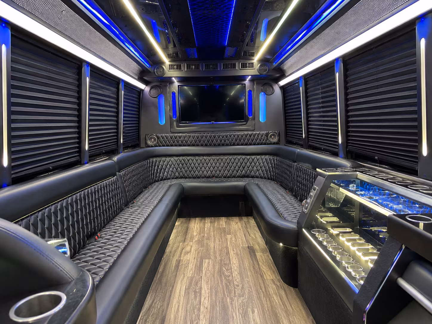 party buses for the bridal party through rochester hills and auburn hills