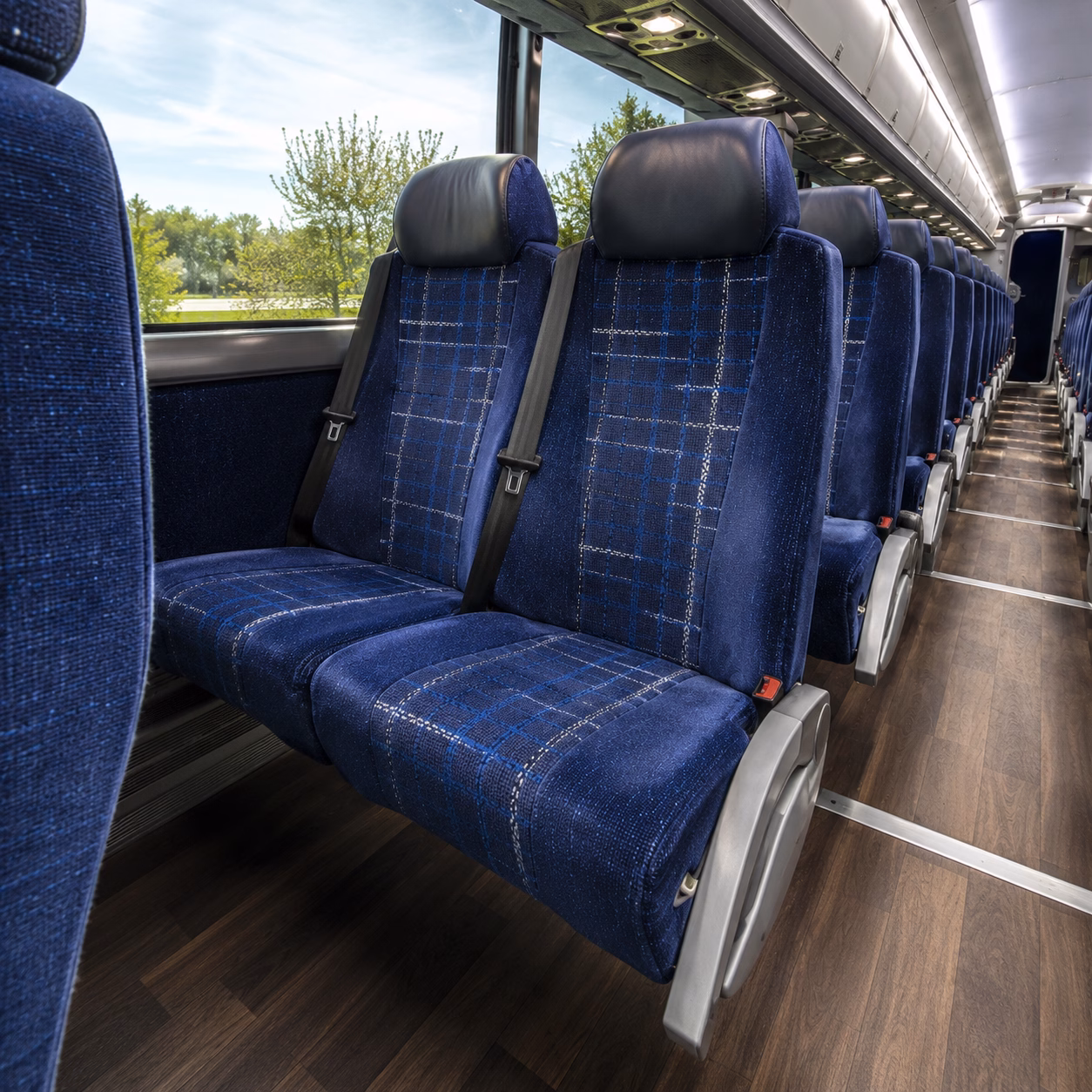 rochester hills airport transportation onboard seating