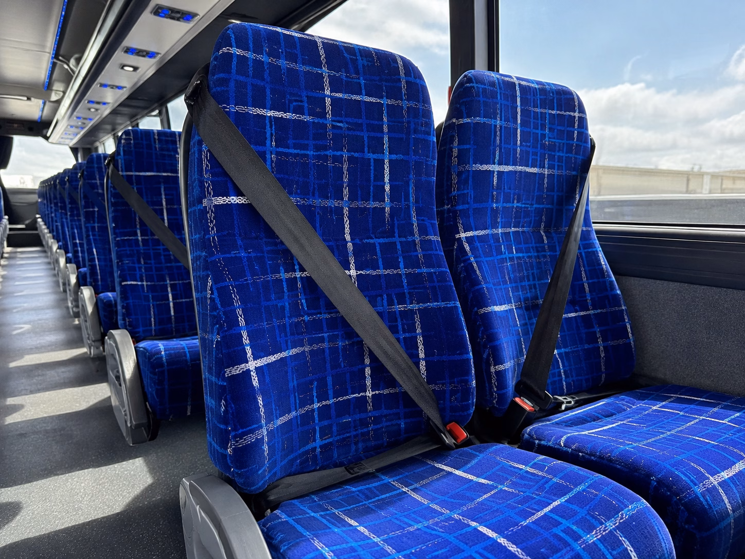 rochester hills charter bus services inside